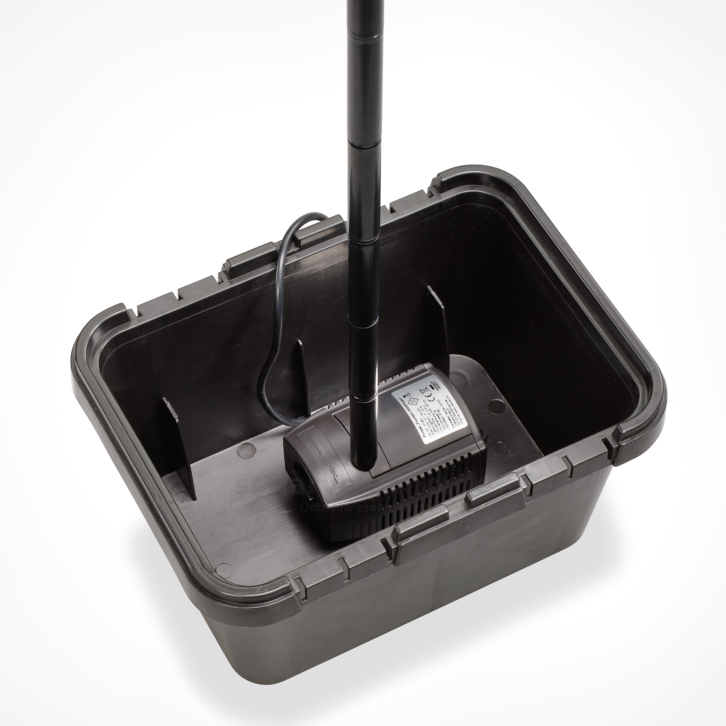 Solar Teichfilter Professional 25W 875 l/h Gartenteich Teichpumpe
