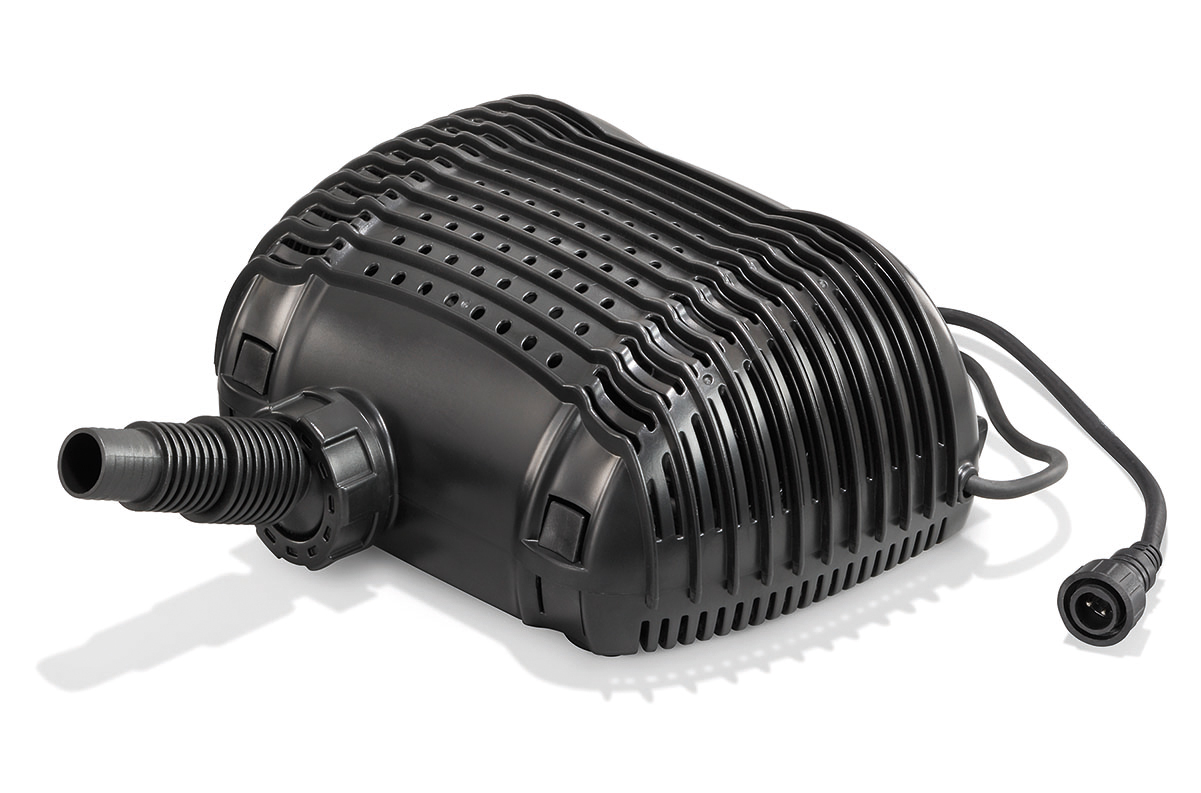 Solar Bachlaufpumpe 50W 2500l/h + Akku Teich Solarpumpe Wasserfall