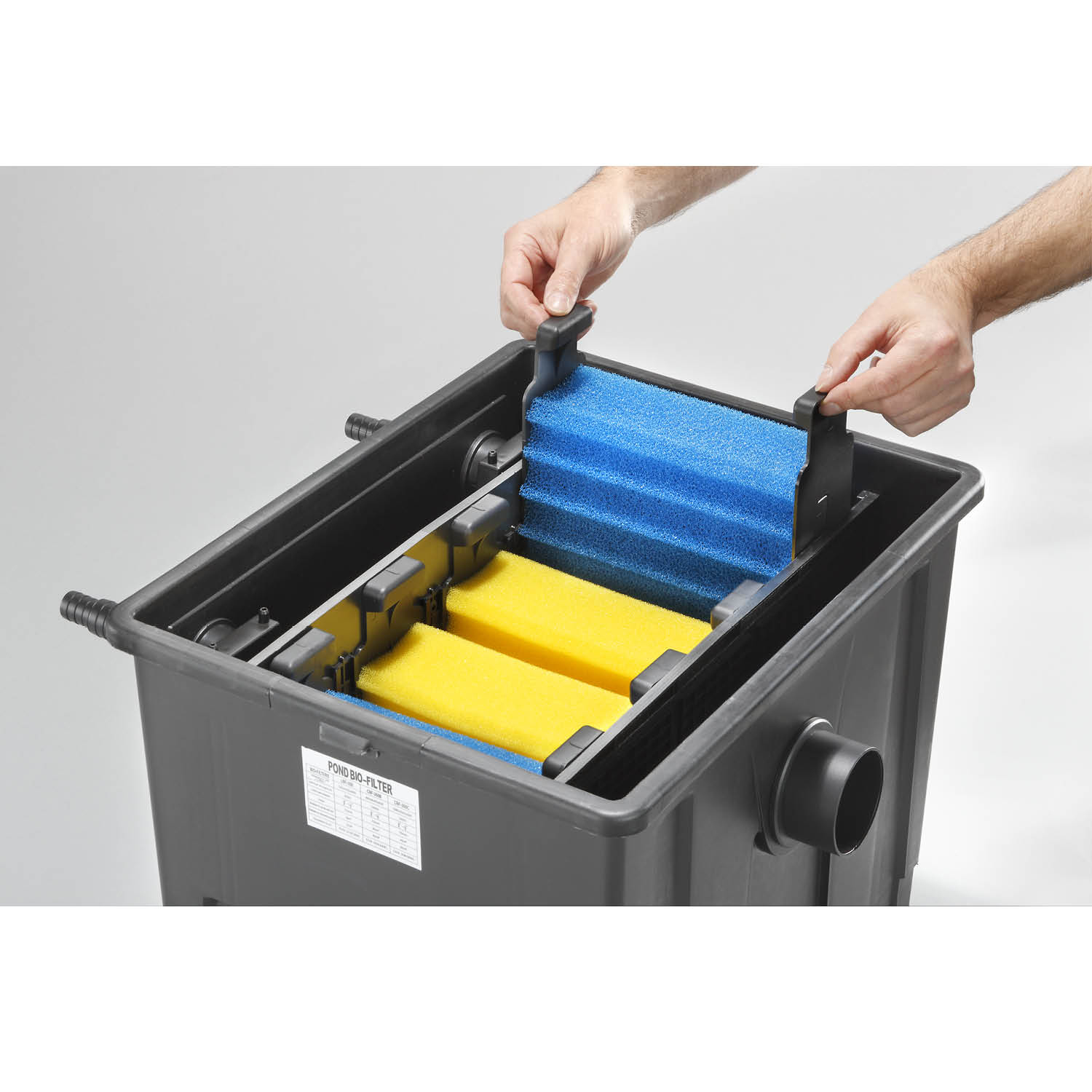Teichfilter ES350 8000 l/h Teichgröße max. 12m3 Filter Gartenteich