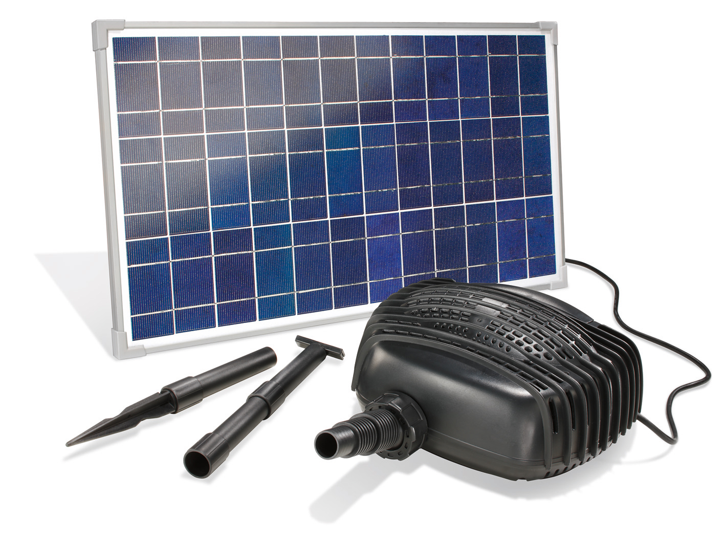 55+ Solarpumpe Brunnen Obi, Solarpumpe (lxbxh) 144 x 144 x 40 cm.