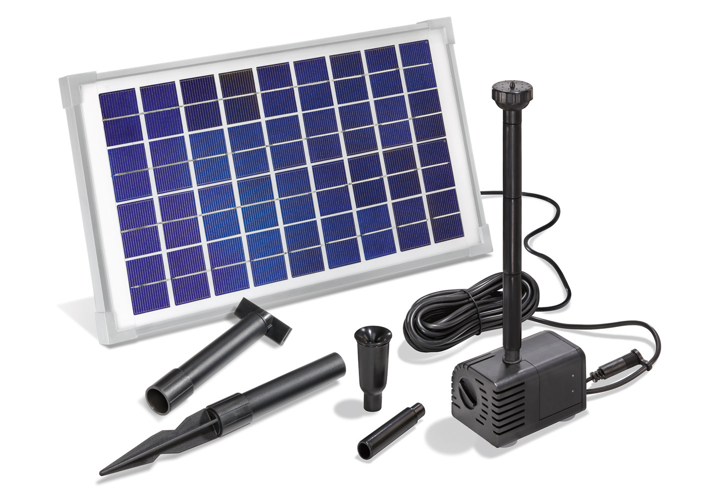 Solar Teichfilter Set 5//470 Solarpumpe Gartenteich Pumpenset Teich esotec 101065