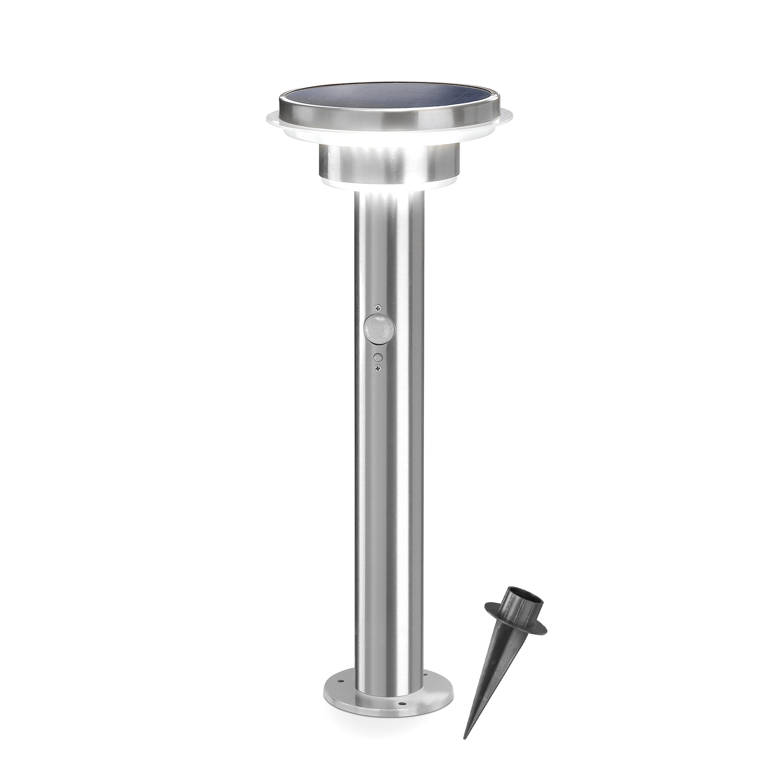 Solar Sensor Wegeleuchte 600 lm Standleuchte Garten Solarleuchte esotec